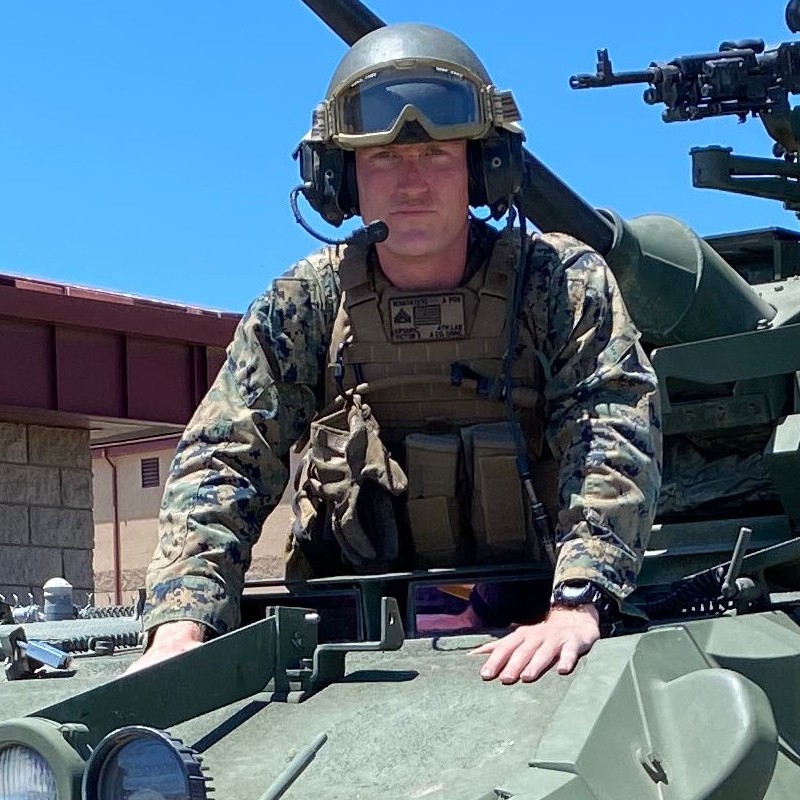 Corporal Victor Krvaric, USMC